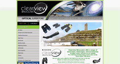 Desktop Screenshot of clearviewbinoculars.co.uk